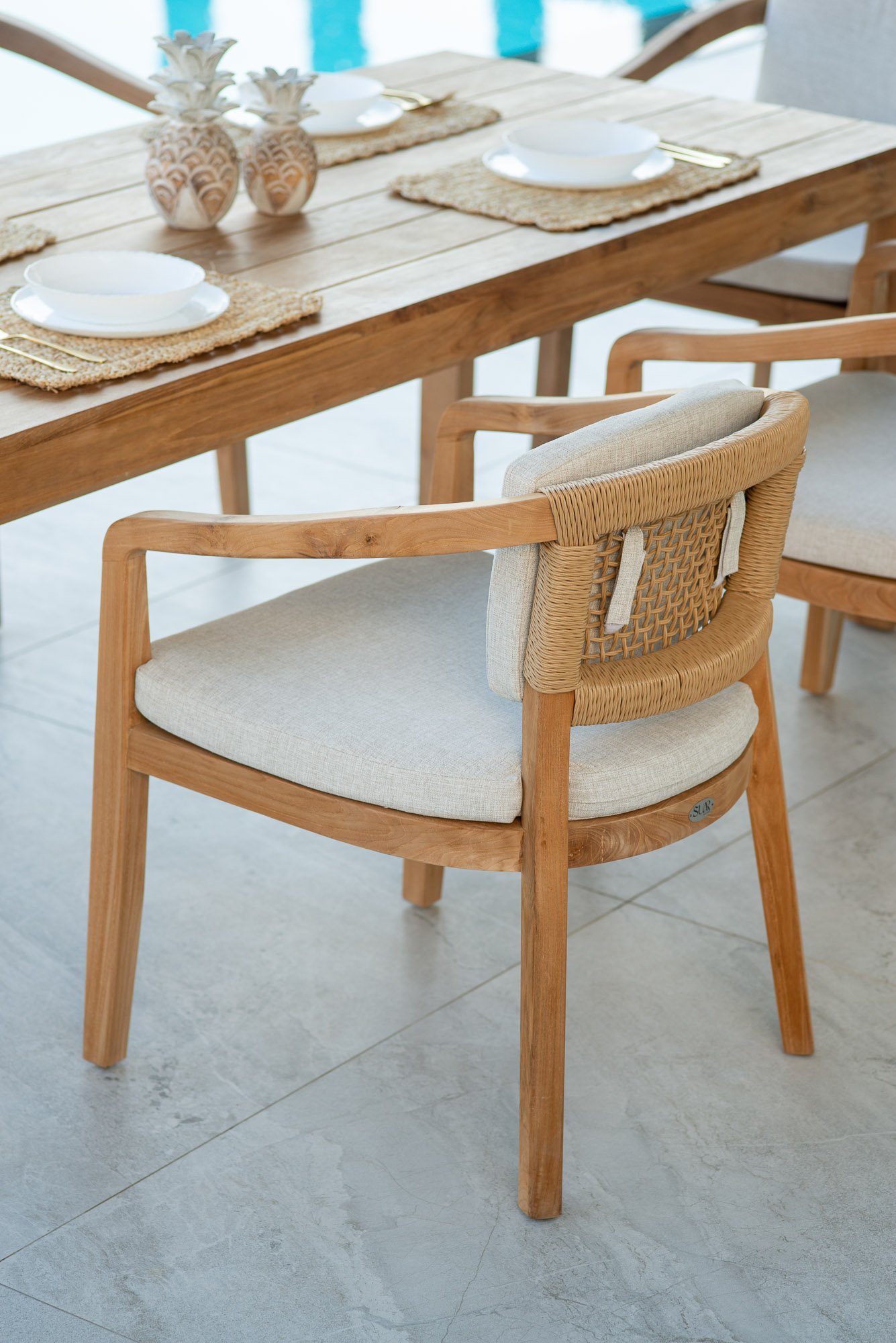 SABATU DINING TABLE & EDVIN ARM CHAIR Thumbnail
